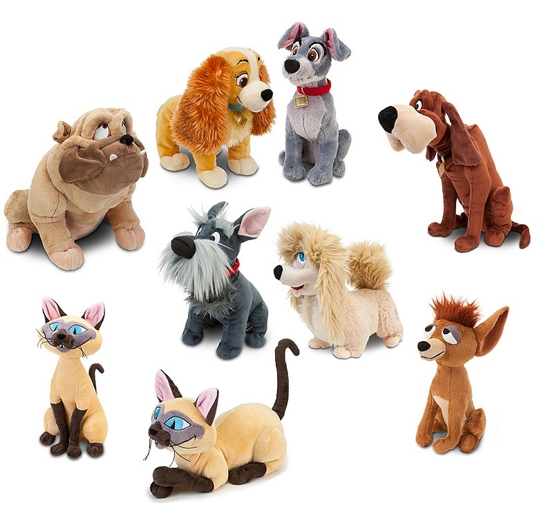 Lady And The Tramp Plush Toys 15
