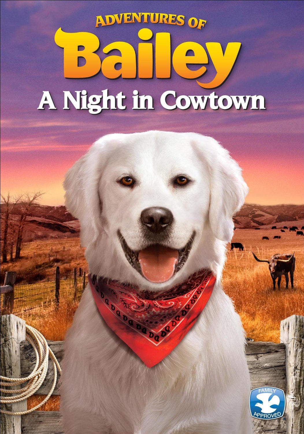 Výsledek obrázku pro adventures of bailey a night in cowtown dvd