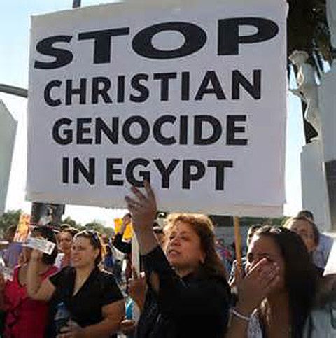 Coptic Christians plead for help.